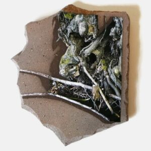 lave émaillée mangroves veinées detail