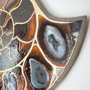 piece mural lave émaillée