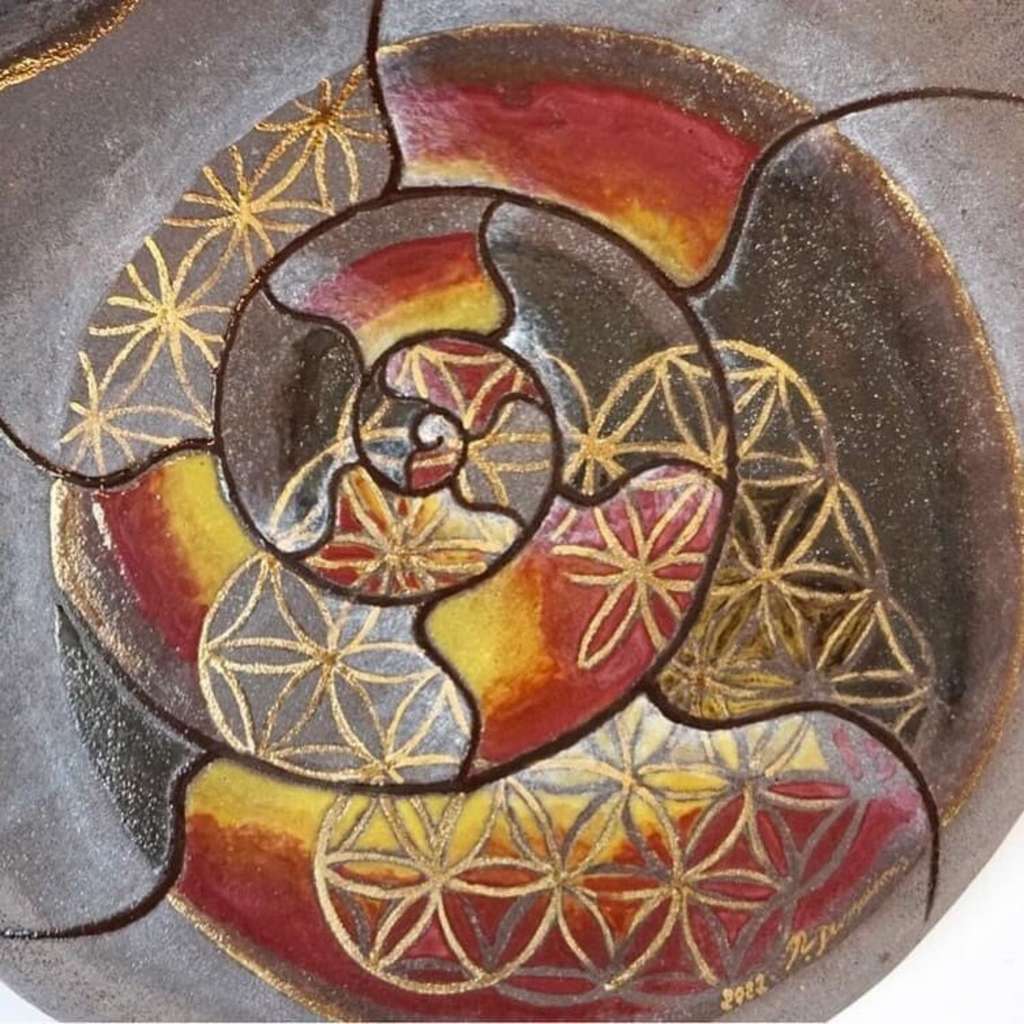 Détails grande création Oeuf de vie